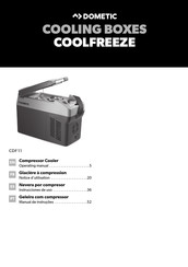 Dometic COOLFREEZE CDF 11 Instrucciones De Uso