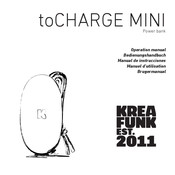 KREAFUNK toCHARGE MINI Manual De Instrucciones