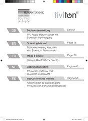 HumanTechnik tiviton BT Instrucciones De Manejo