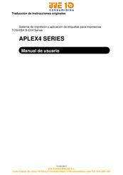 Toshiba APLEX4 Serie Manual De Usuario