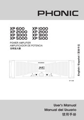 Phonic XP 3100 Manual Del Usuario