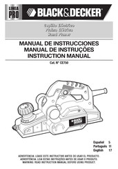 BLACK&DECKER CE750 Manual De Instrucciones