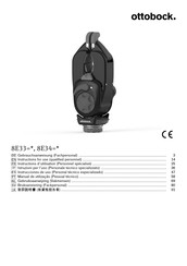 Ottobock 8E33 Serie Instrucciones De Uso