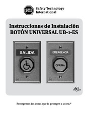 STI UB-1-ES Instrucciones De Instalación