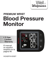 Walgreens PREMIUM WRIST Manual De Instrucciones