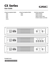 QSC CX902 Manual De Instrucciones