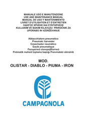 CAMPAGNOLA PIUMA Manual De Uso Y Mantenimiento