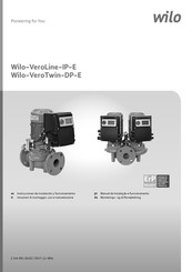 Wilo VeroTwin-DP-E Serie Instrucciones De Instalación Y Funcionamiento