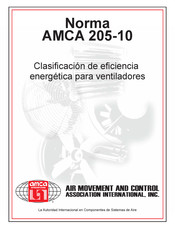 Amca Norma AMCA 205-10 Manual De Usuario