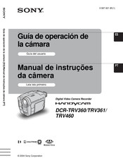 Sony HANDYCAM DCR-TRV361 Guía De Operación