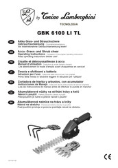 LAMBORGHINI GBK 6100 LI TL Instrucciones De Manejo