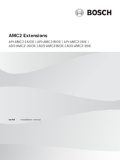 Bosch AMC2 Extensions ADS-AMC2-16IE Manual De Instalación