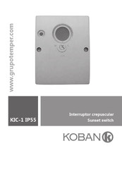 koban KIC-1 IP55 Manual Del Usuario