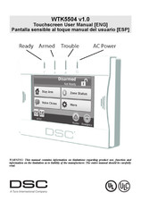 DSC WTK5504 Manual Del Usuario