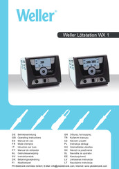 Weller WX 1 Manual De Uso