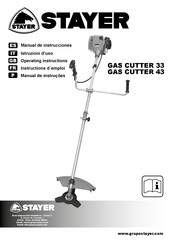 stayer GAS CUTTER 33 Manual De Instrucciones