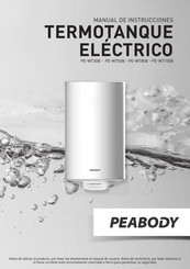 Peabody PE-WT100B Manual De Instrucciones