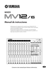 Yamaha MV12/6 Manual De Instrucciones