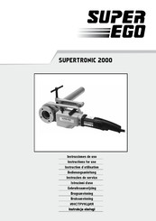 Super Ego SUPERTRONIC 2000 Instrucciones De Uso