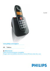 Philips XL3401B/77 Manual De Instrucciones