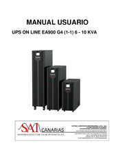 SAI Canarias ON LINE EA900 G4 6KH Manual Usuario