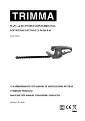 Trimma CL TH 500 E 45 Manual De Instrucciones