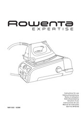 Rowenta EXPERTISE DG 9030 Instrucciones De Uso