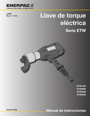 Enerpac ETW6000 Manual De Instrucciones