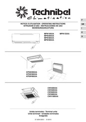 Technibel Climatisation MPW3B5XA Instrucciones De Uso