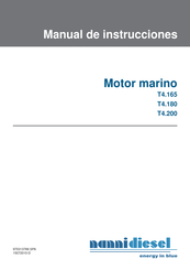 Nanni Diesel T4.200 Manual De Instrucciones