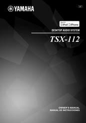 Yamaha TSX-112 Manual De Instrucciones