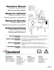 Cleveland MKDL-125-T Manual Del Operador