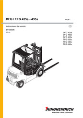 Jungheinrich DFG 430s Instrucciones De Servicio