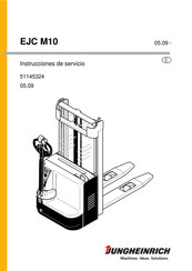 Jungheinrich EJC M10 Instrucciones De Servicio