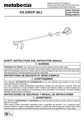 Metabo HPT CG 23ECP Manual De Instrucciones