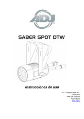 ADJ Saber Spot DTW Instrucciones De Uso