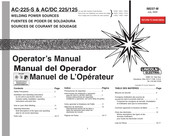 Lincoln Electric AC-255-S Manual Del Operador