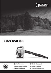 Garland GAS 650 QG Manual De Instrucciones