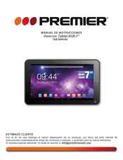 Premier TAB-5549-8G Manual De Instrucciones