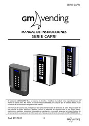 GM VENDING CAPRI Manual De Instrucciones