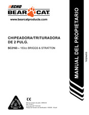 Echo Bear Cat DE 2 PULG Manual Del Propietário