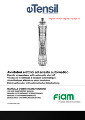 Fiam e8C3a-900 Manual De Uso Y Mantenimiento