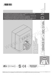 BFT DEIMOS BT + QSC D MA Instrucciones De Uso Y De Instalacion