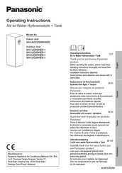 Panasonic WH-ADC0309H3E5 Instrucciones De Funcionamiento