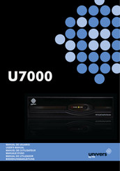 FTE univers U7000 Manual De Usuario