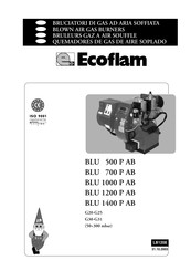 Ecoflam BLU 1400 P AB Manual De Instrucciones