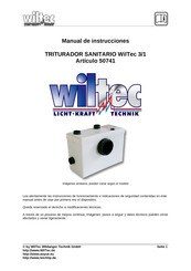 WilTec 50741 Manual De Instrucciones