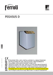 Ferroli PEGASUS D 45 Instrucciones De Uso