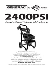 Briggs & Stratton 2400 PSI Manual Del Propietário