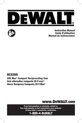 DeWalt DCS369 Manual De Instrucciones